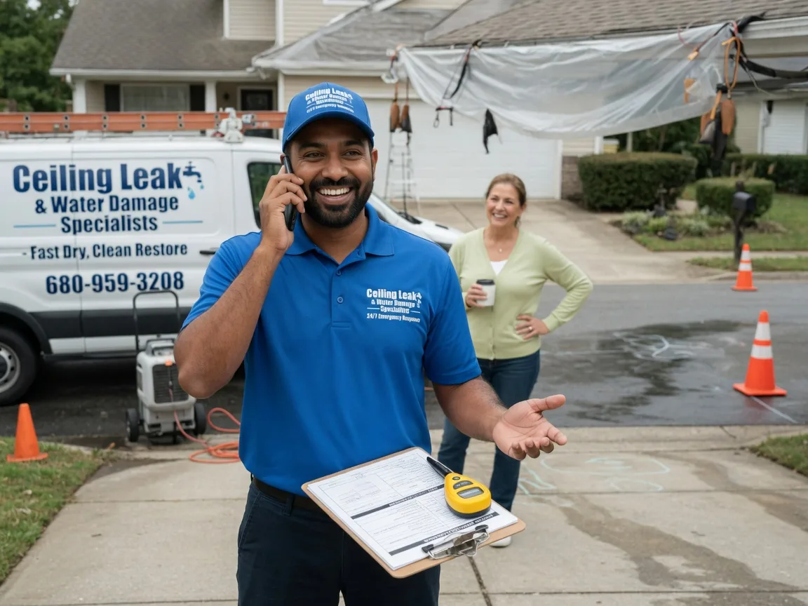 Ceiling Leak Cleanup Columbia, TN FAQs